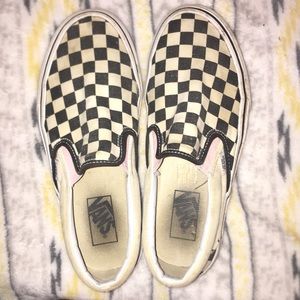 Checkered vans